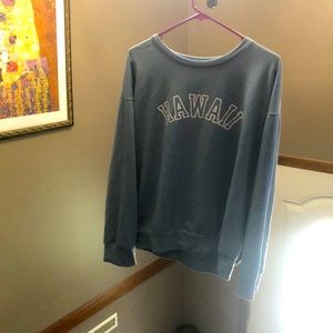Light blue “HAWAII” sweatshirt